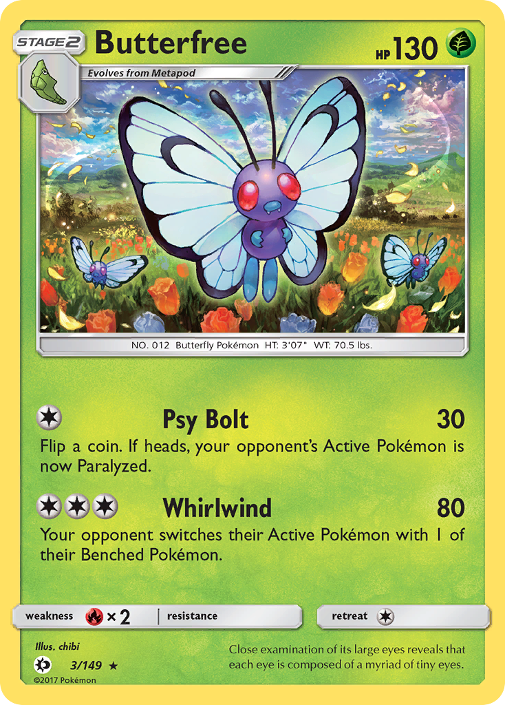 Butterfree card