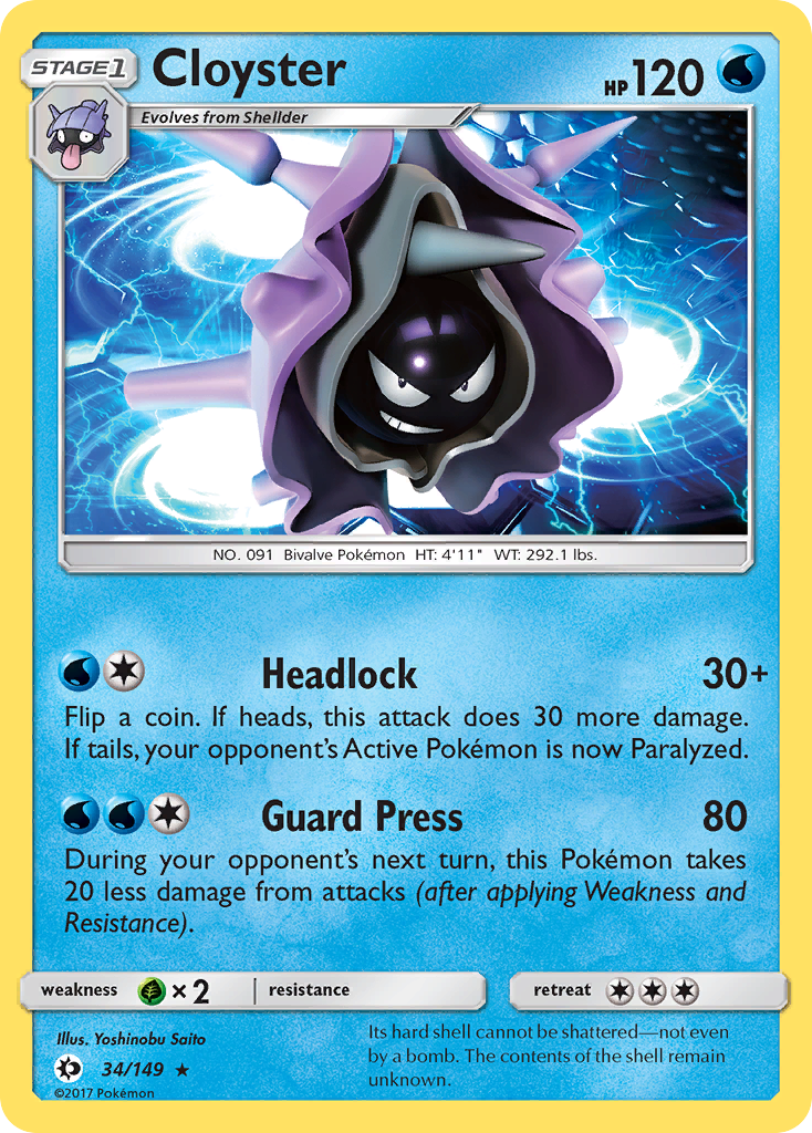 Cloyster card