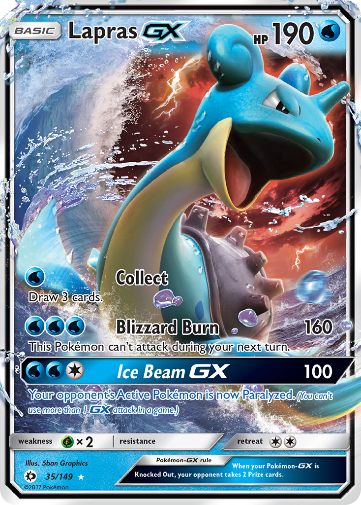 Lapras GX card