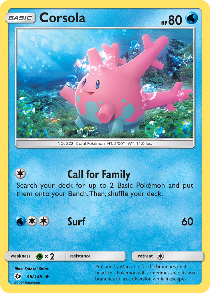 Corsola card