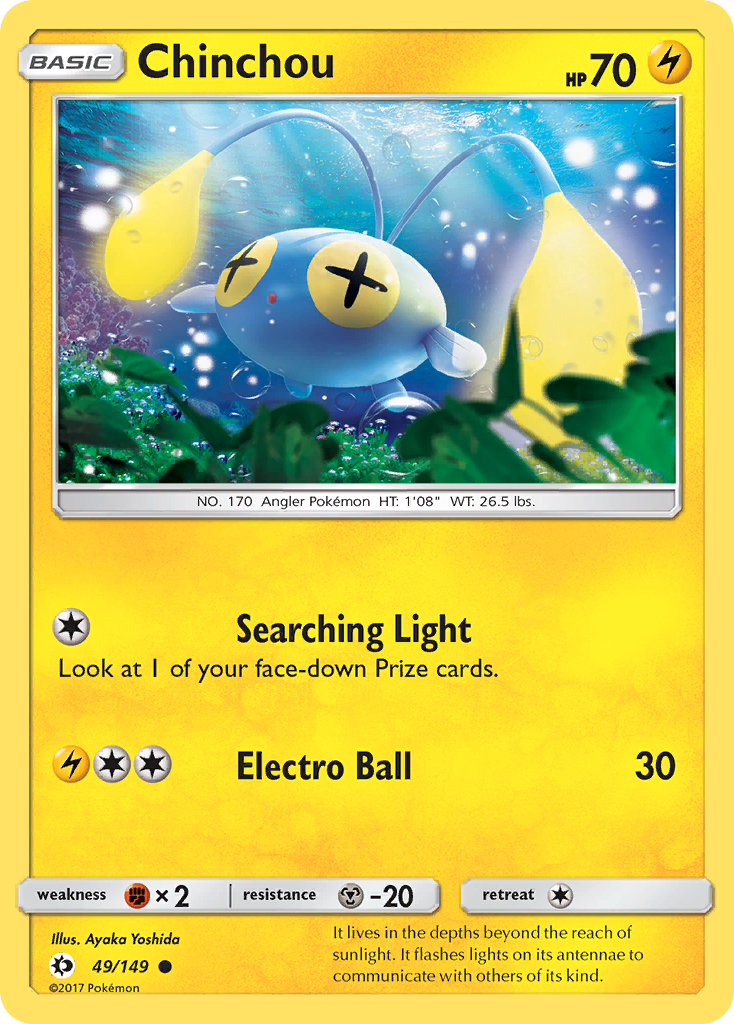 Chinchou card