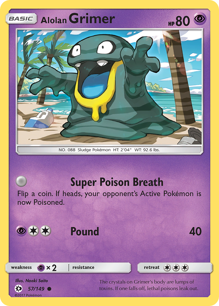 Alolan Grimer card