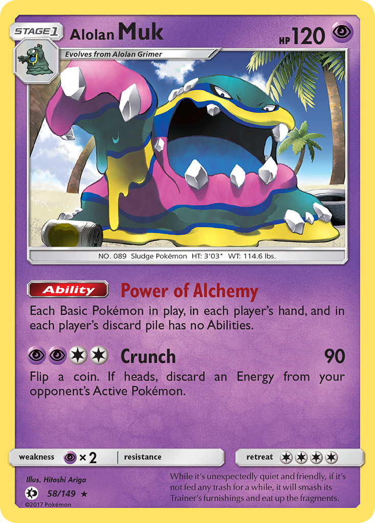 Alolan Muk card