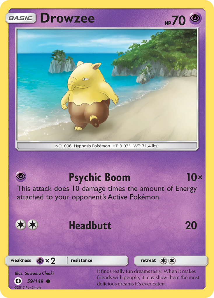 Drowzee card