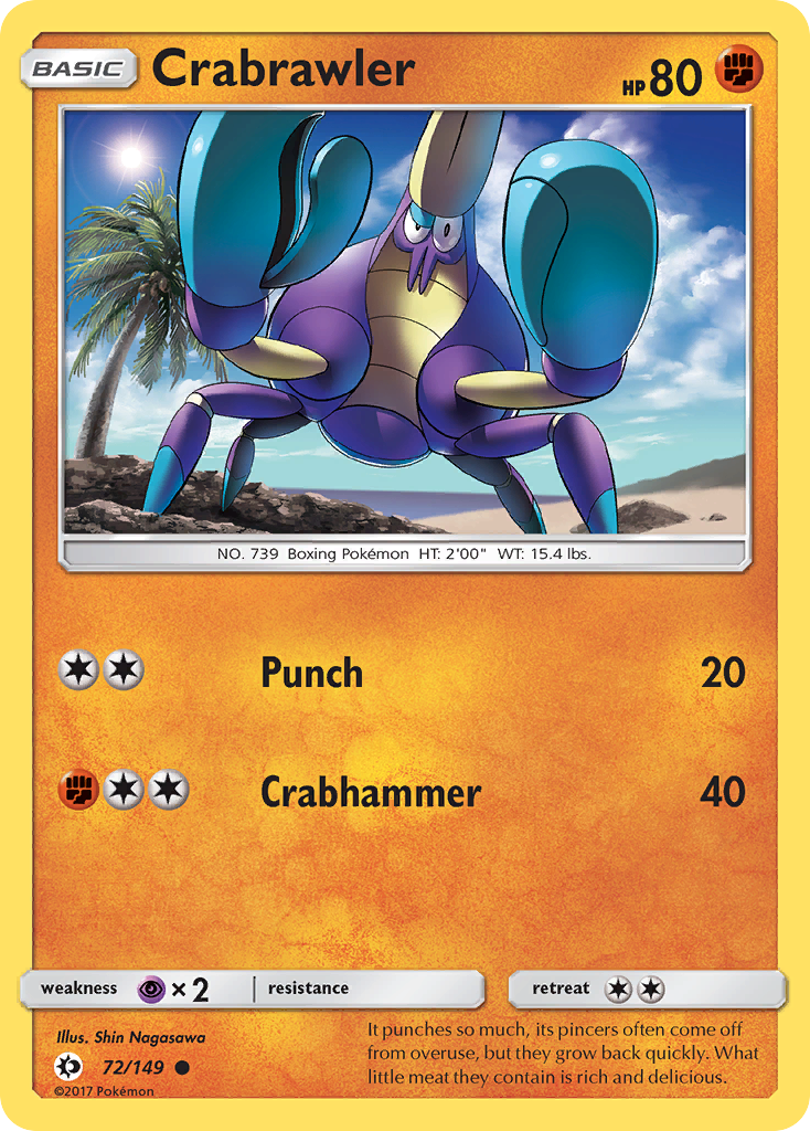 Crabrawler card