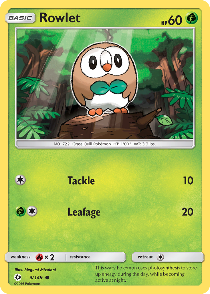 Rowlet card