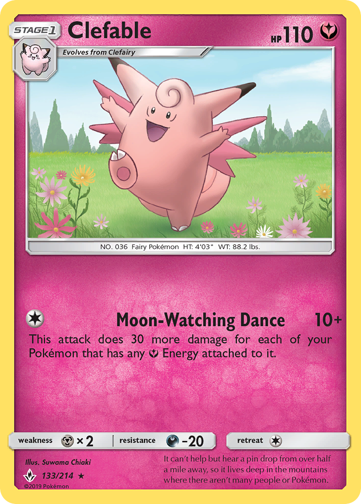 Clefable card