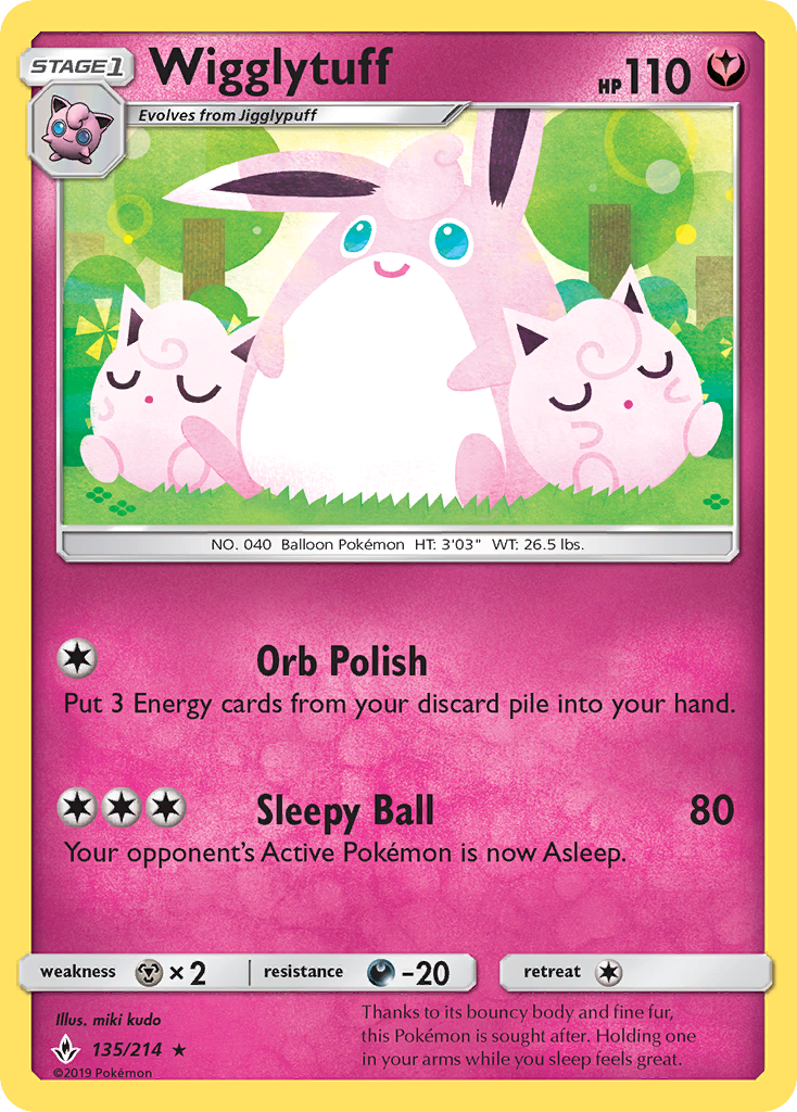 Wigglytuff card