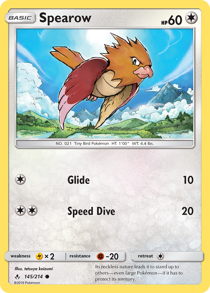 Spearow card