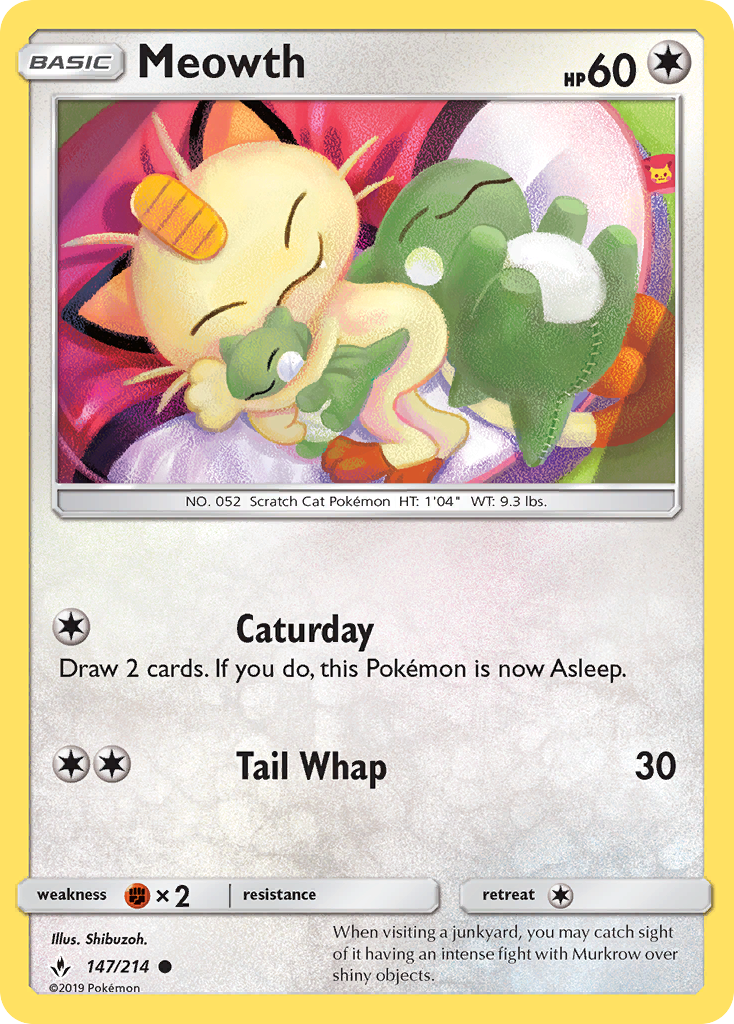 Meowth card