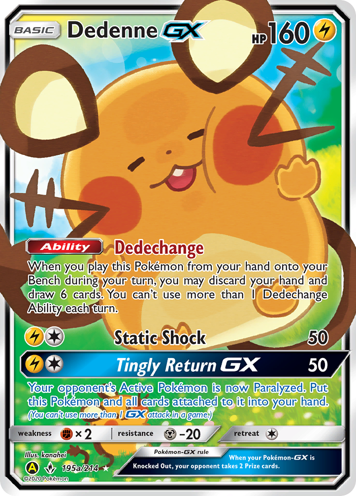 Dedenne GX card