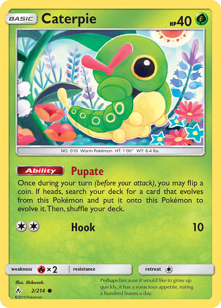 Caterpie card