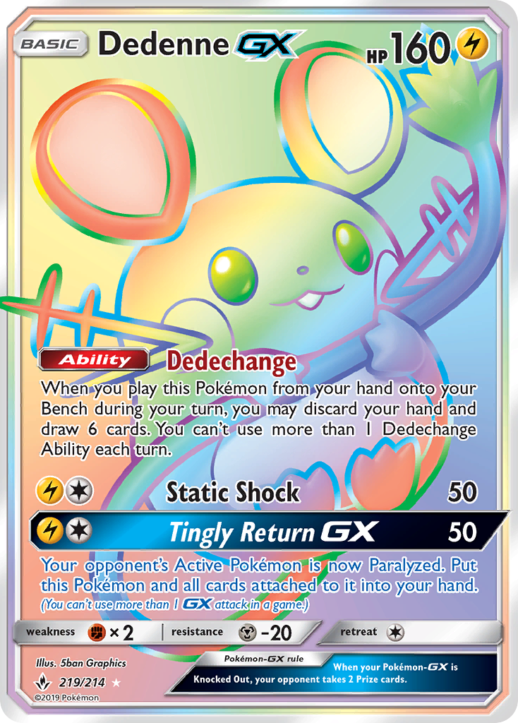 Dedenne GX card