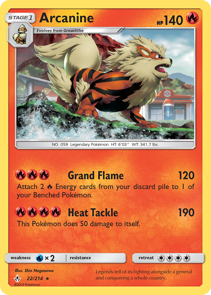 Arcanine card