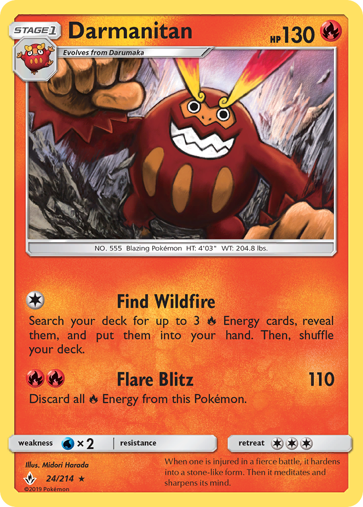 Darmanitan card