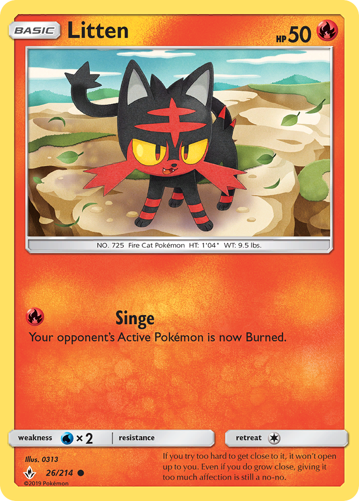 Litten card