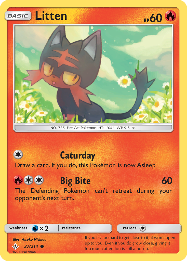 Litten card