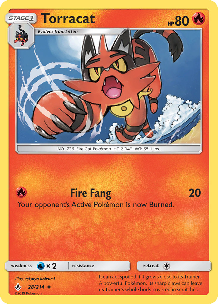 Torracat card