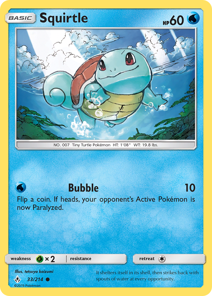 Squirtle card