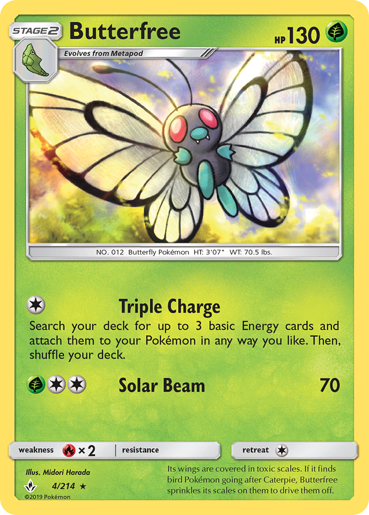 Butterfree card