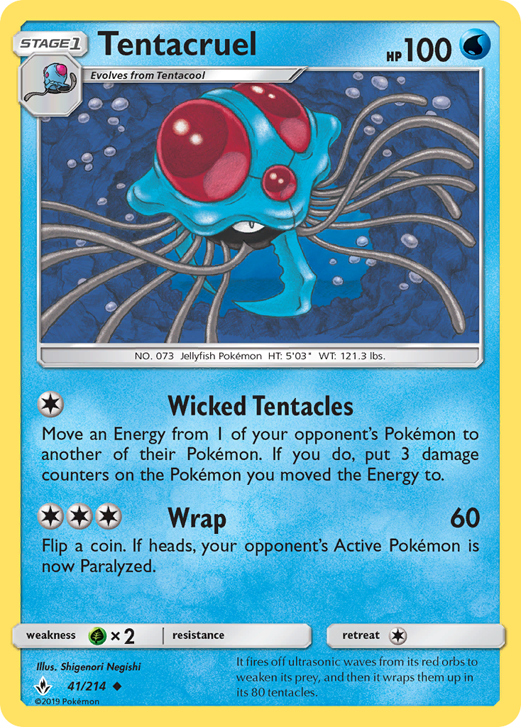 Tentacruel card