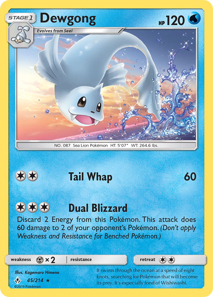 Dewgong card