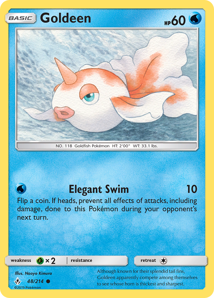 Goldeen card