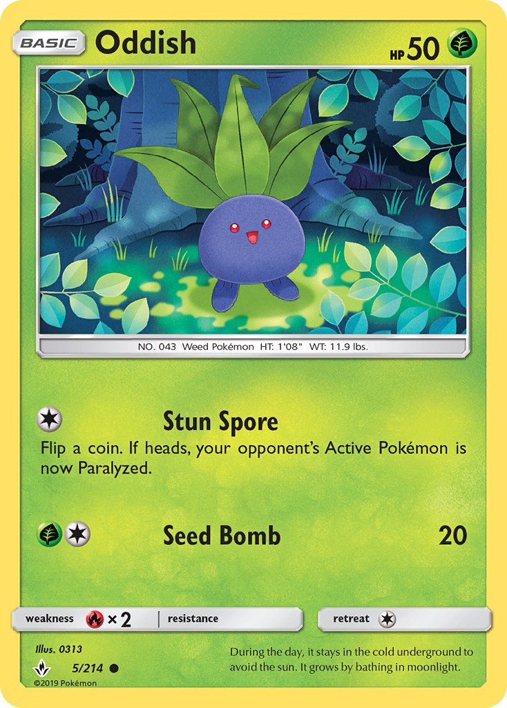 Oddish card