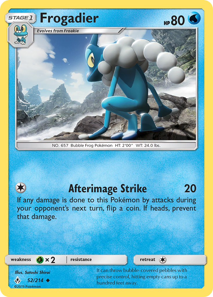 Frogadier card