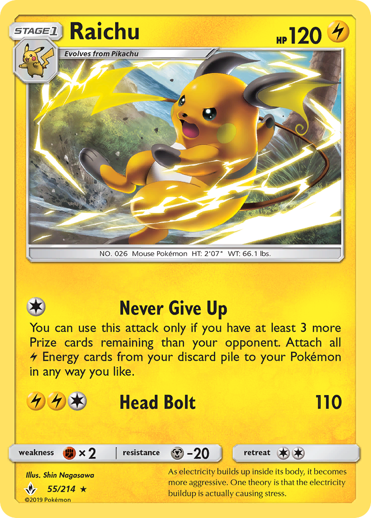 Raichu card