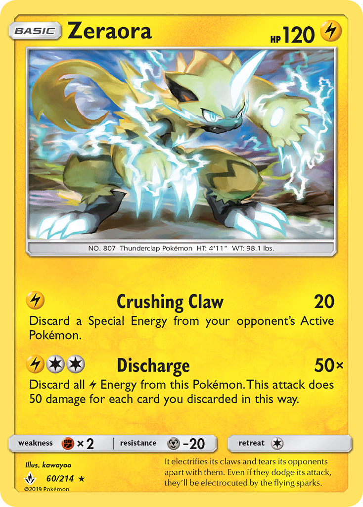 Zeraora card