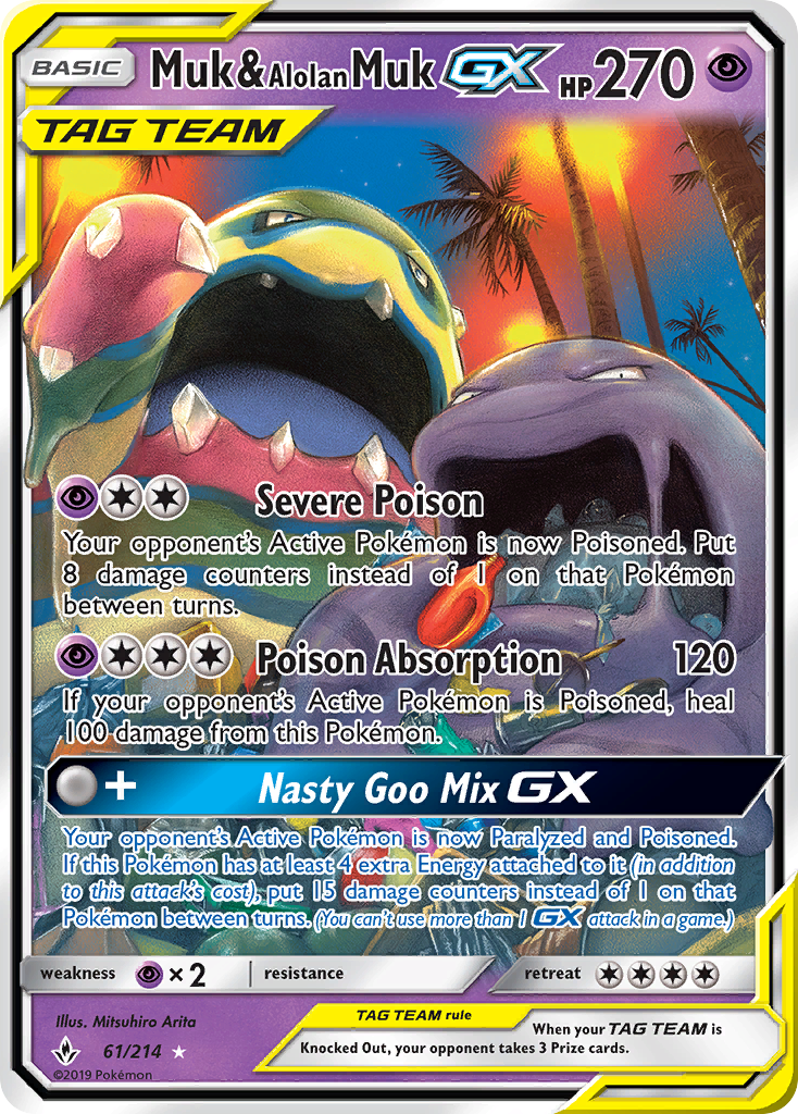 Muk & Alolan Muk GX card