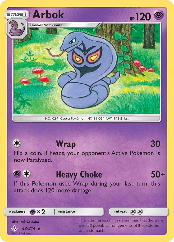 Arbok card