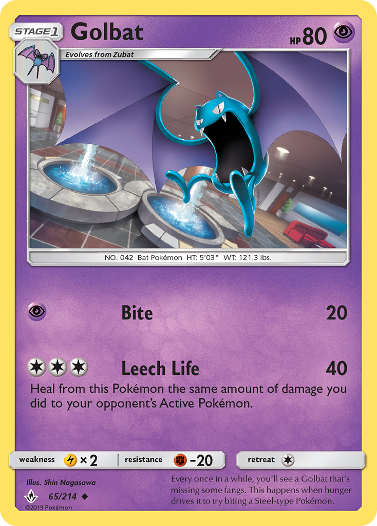 Golbat card