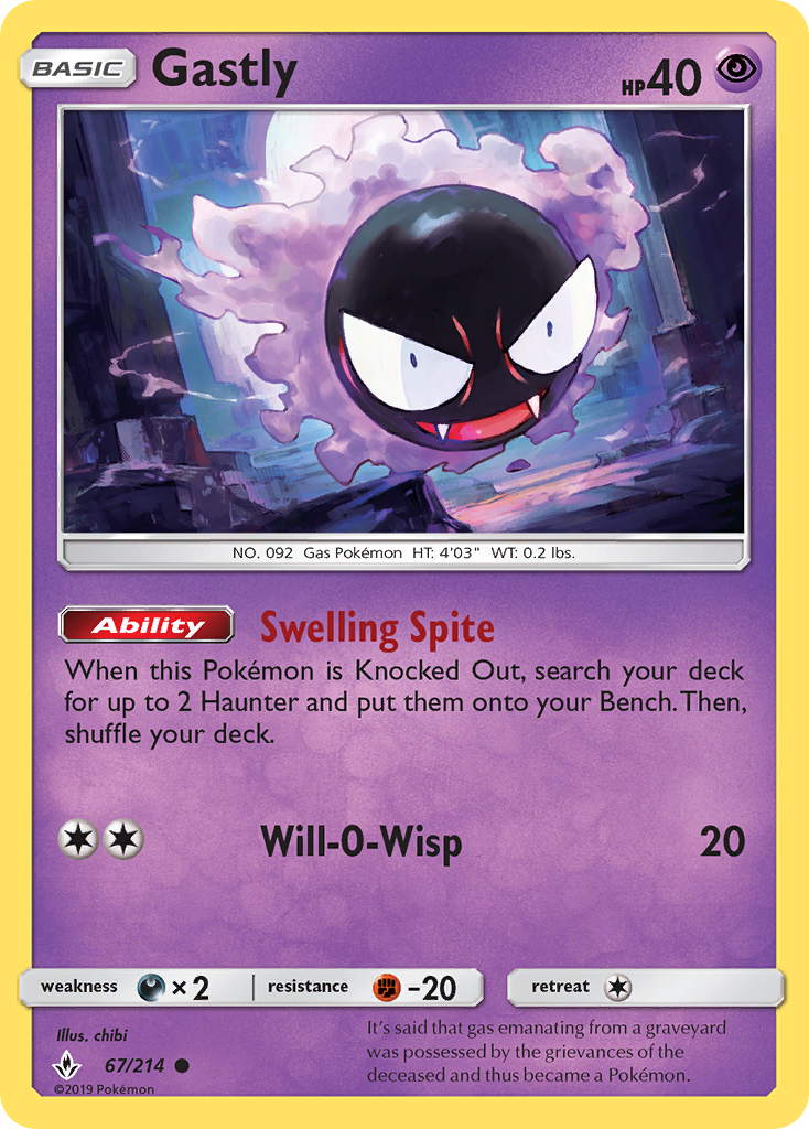 Gastly card