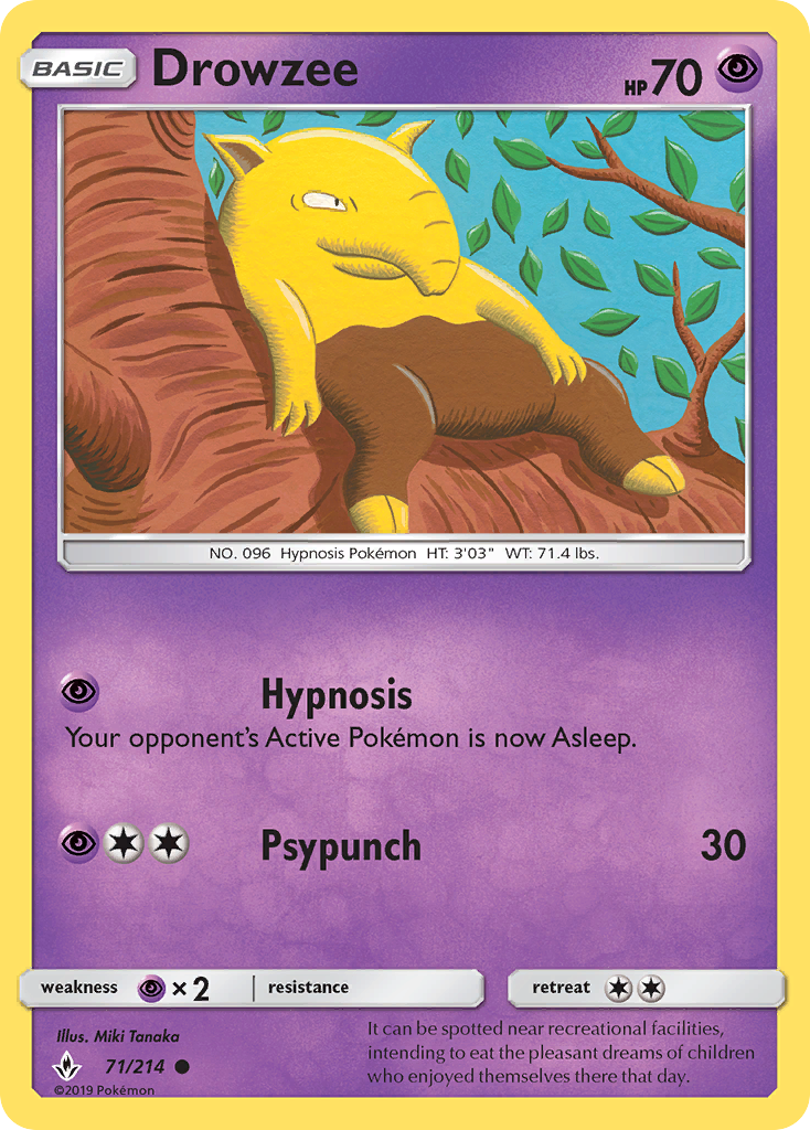 Drowzee card