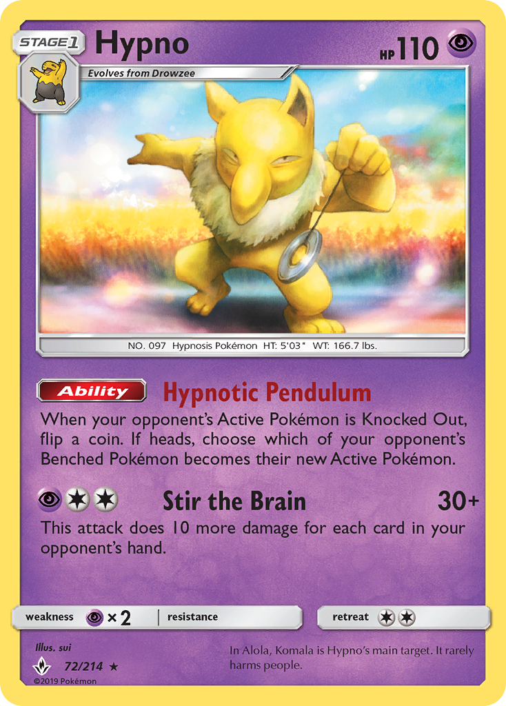 Hypno card