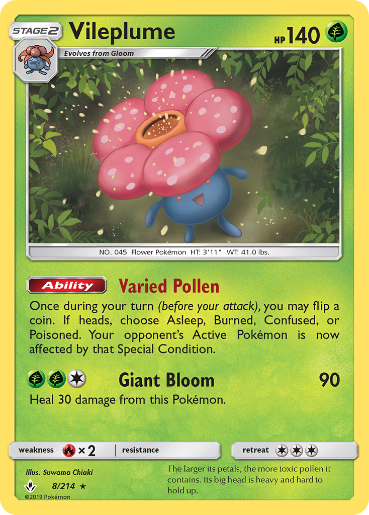 Vileplume card