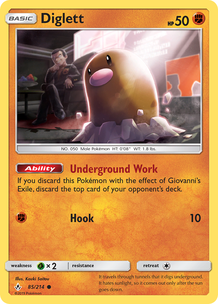 Diglett card