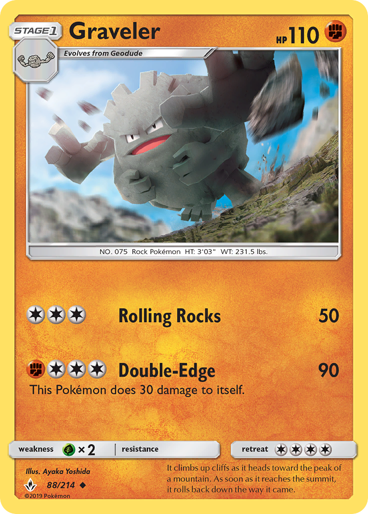 Graveler card