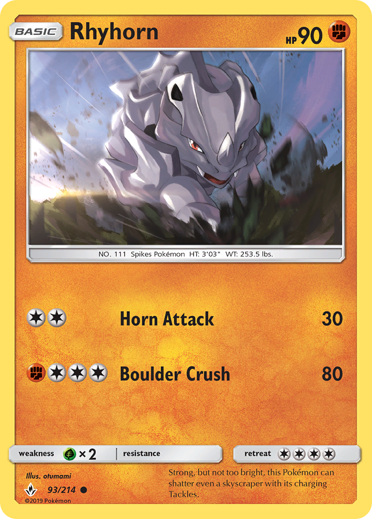 Rhyhorn card