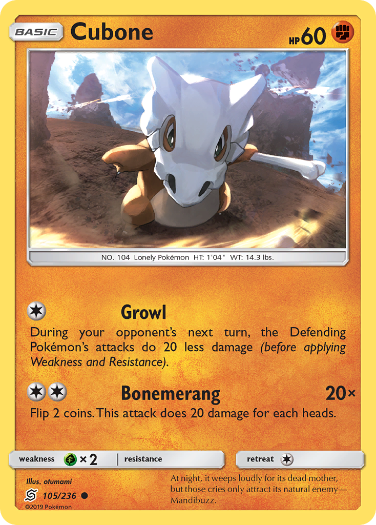 Cubone card