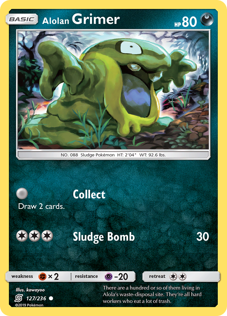 Alolan Grimer card