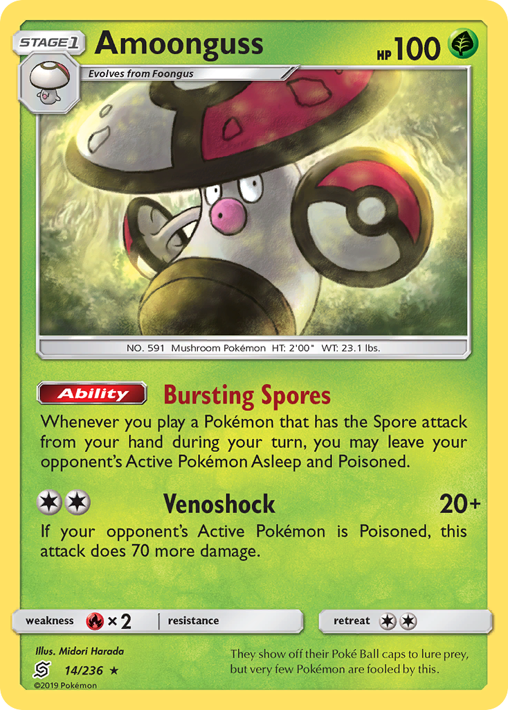 Amoonguss card