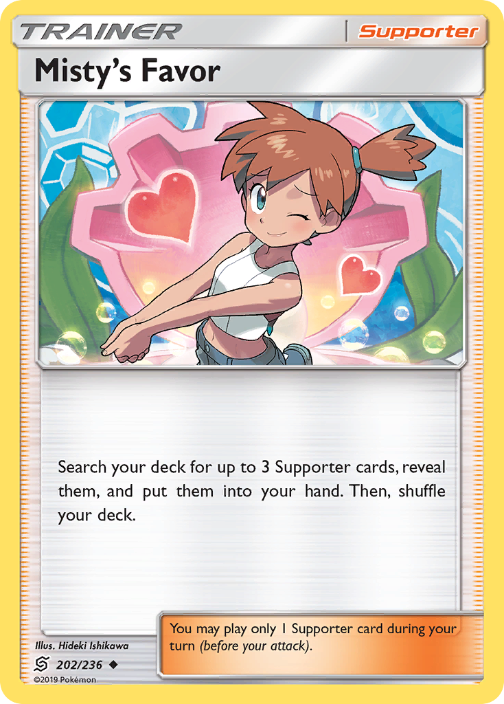 Misty's Favor card