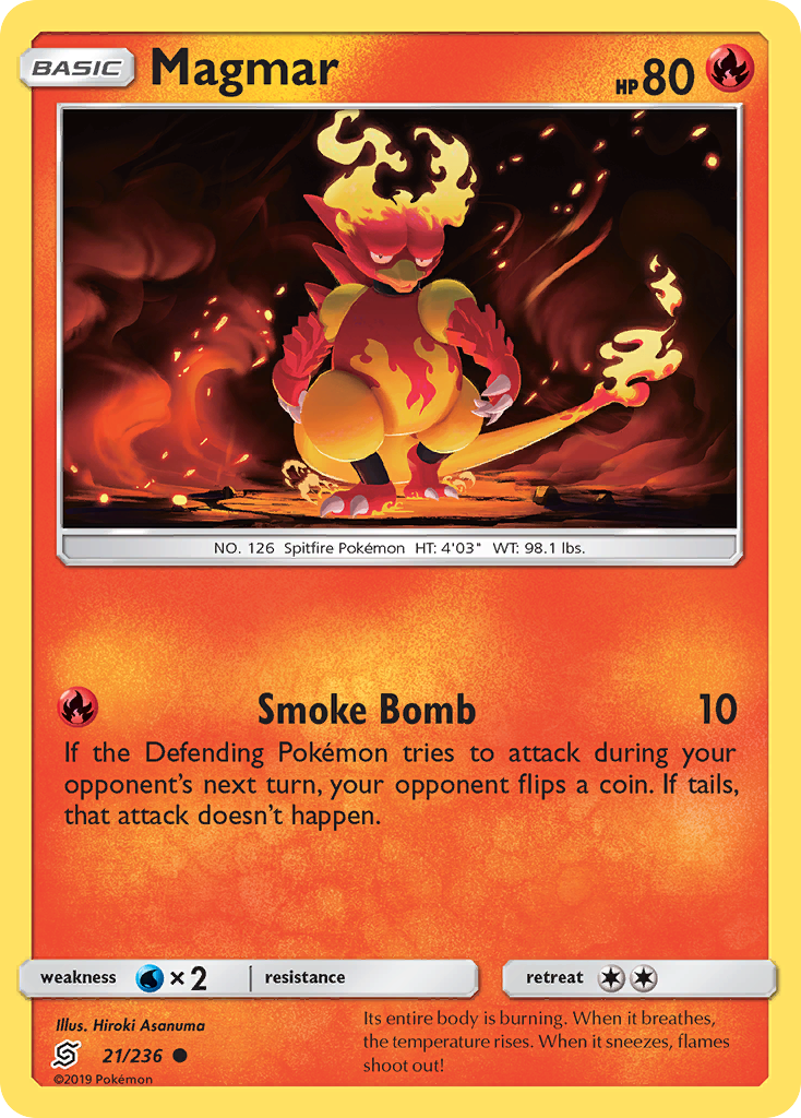 Magmar card