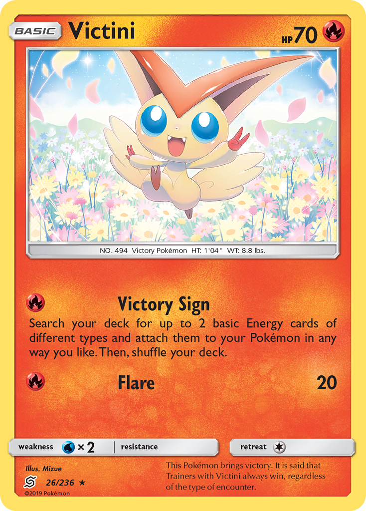 Victini card