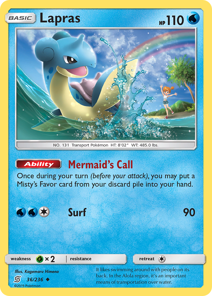 Lapras card