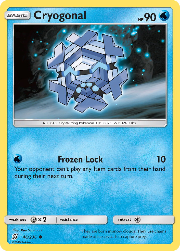 Cryogonal card