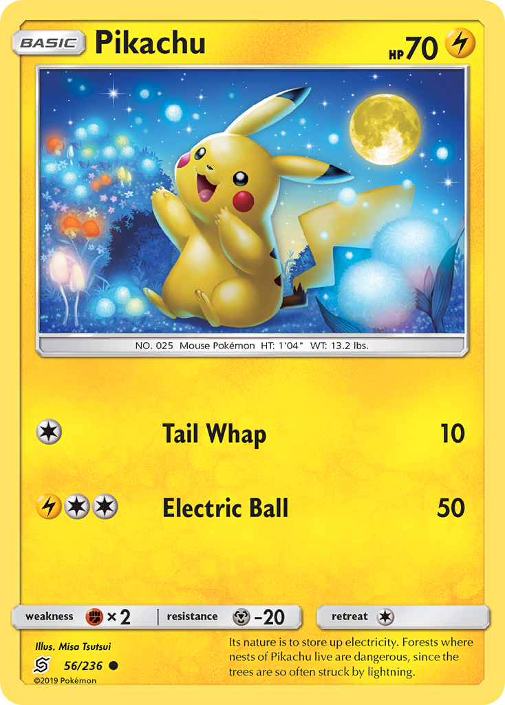 Pikachu card